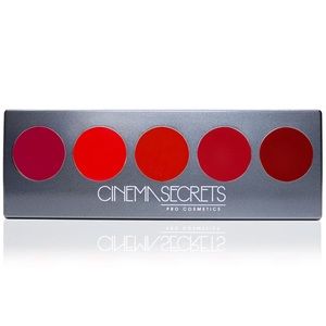 Cinema Secrets Pro Red Carpet Lip Color Palette